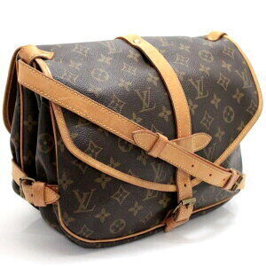 Louis Vuitton Monogram Saumur Bag Shoulder